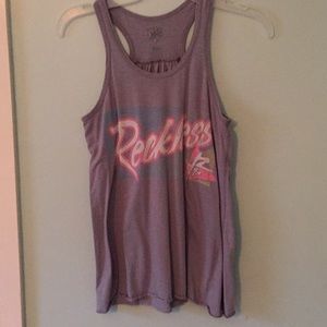 Young and reckless tank
